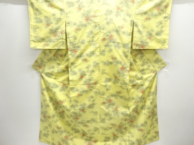 Japanese Kimono / Tsumugi Omeshi Silk